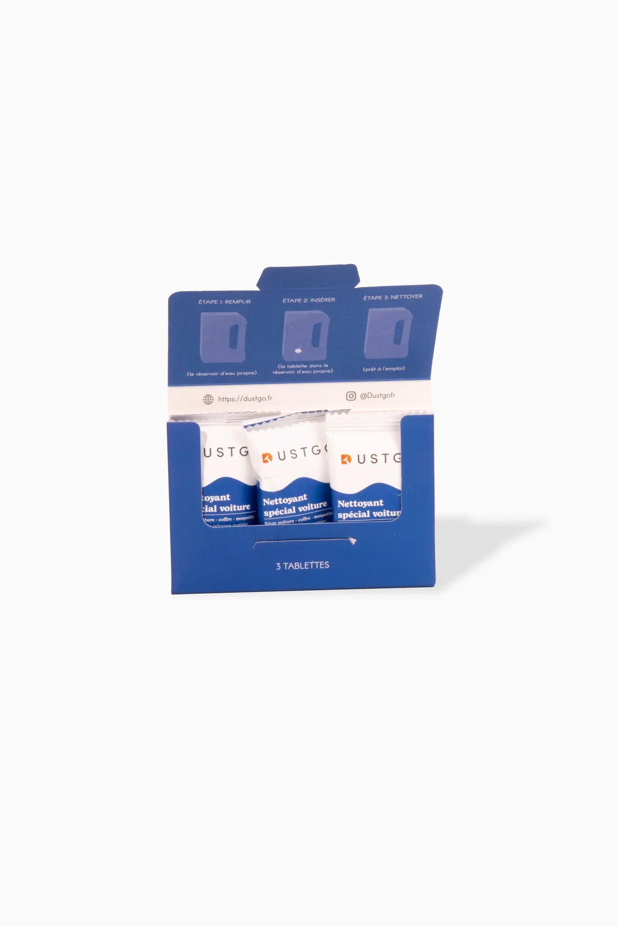 Packung mit 5 Dosen Detergent Ocean - Auto