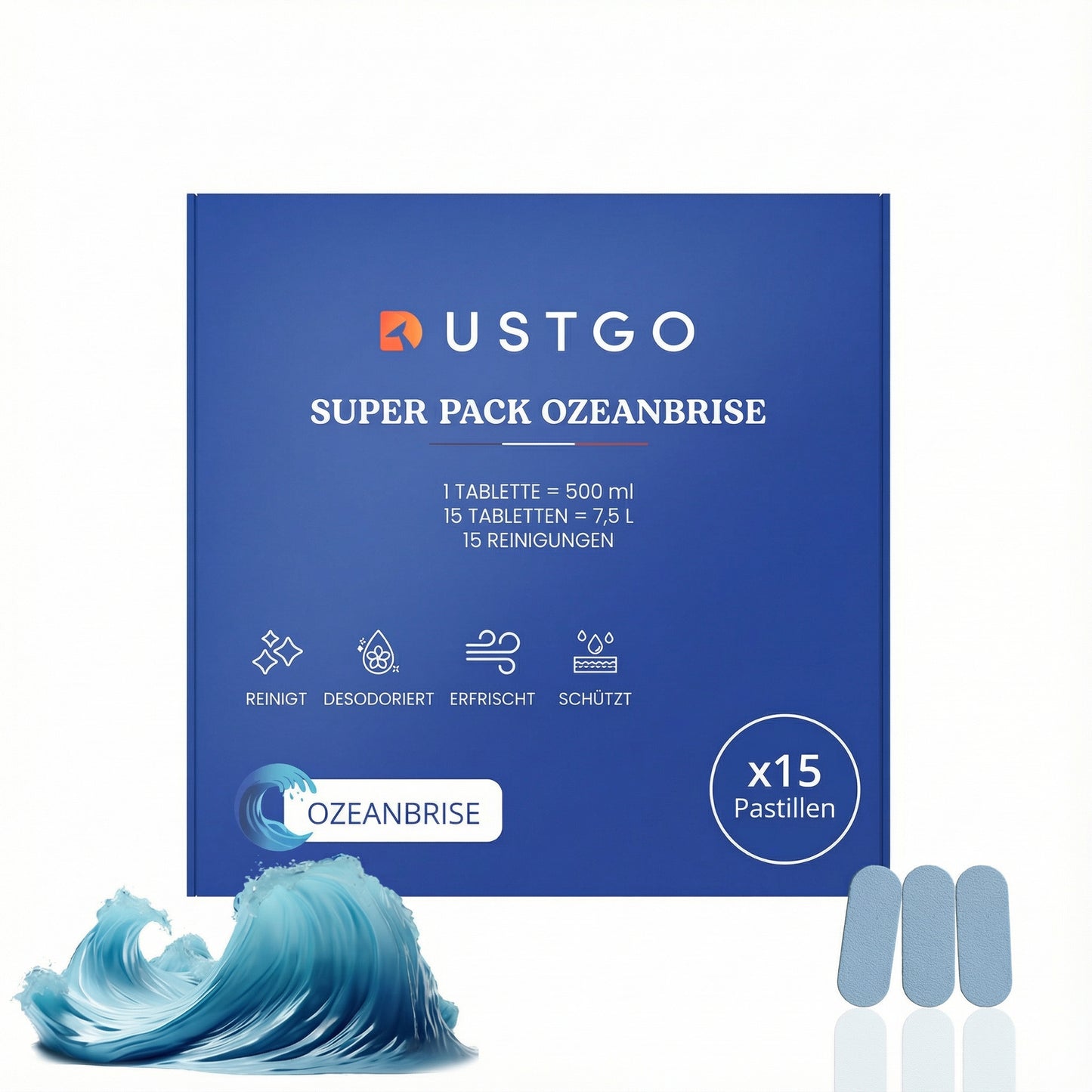 Super Pack Waschmittel (15 Tabletten)